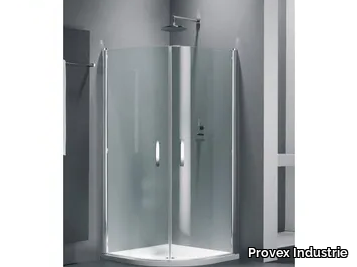 ELEGANCE QE - Semicircular glass shower cabin _ Provex Industrie