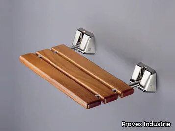 200 RD - Folding wooden shower Seat _ Provex Industrie