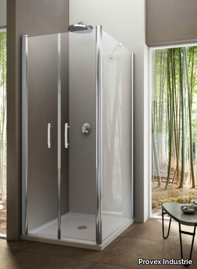 VARIO PD + WP - Corner glass shower cabin _ Provex Industrie