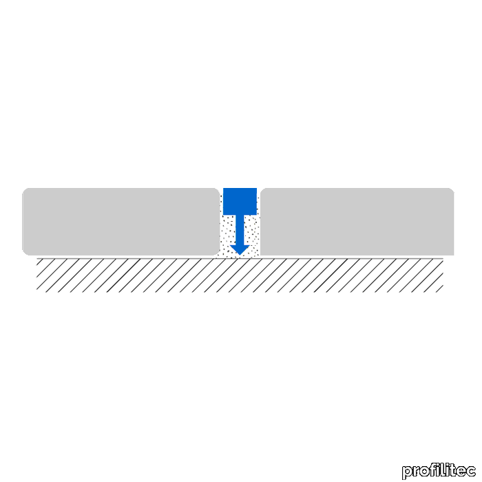 LINETEC AD Decorative trims for floors with the same height