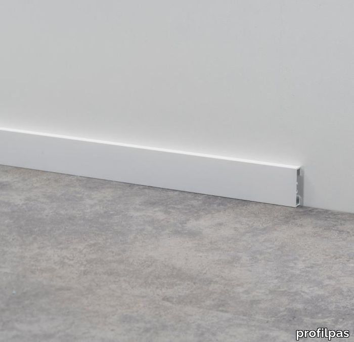 Metal Line 89 - Antibacterial Colour-Coated Aluminium Skirting Board