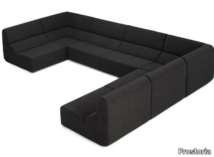 LAYOUT - Sectional fabric sofa _ Prostoria