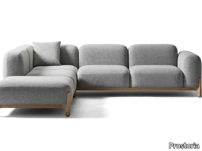 SABOT - Corner fabric sofa _ Prostoria