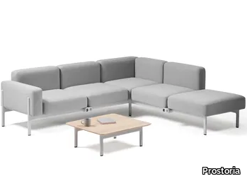 ROSTRUM - Corner sectional fabric sofa _ Prostoria