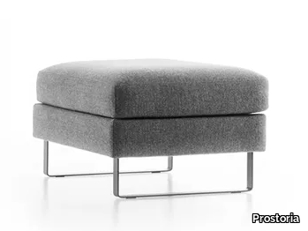 ELEGANCE - Rectangular fabric pouf _ Prostoria