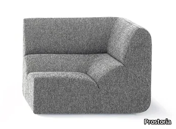 LAYOUT - Corner modular fabric armchair _ Prostoria