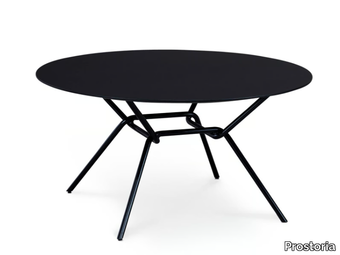 STRAIN - Round garden side table _ Prostoria