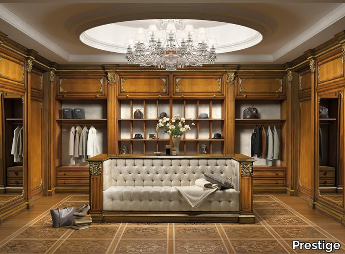 FIRENZE - Classic style walk-in wardrobe _ Prestige