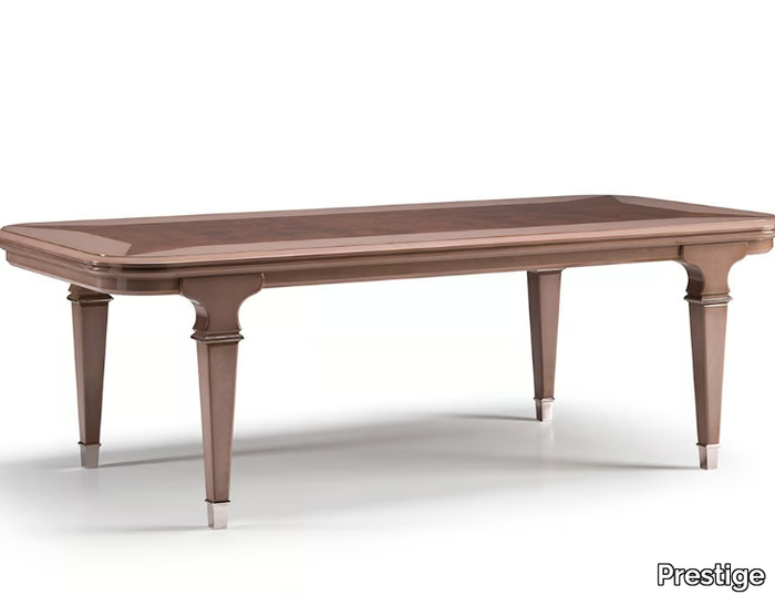 GRAN DUCA - Rectangular wooden table _ Prestige