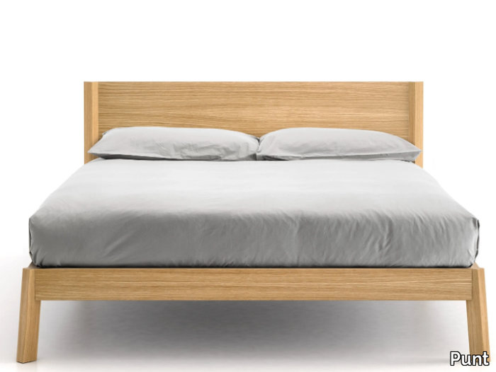 BREDA - Wooden double bed _ Punt