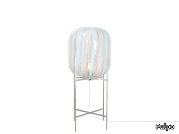 ODA STRIPES IN BETWEEN - Blown glass floor lamp _ Pulpo