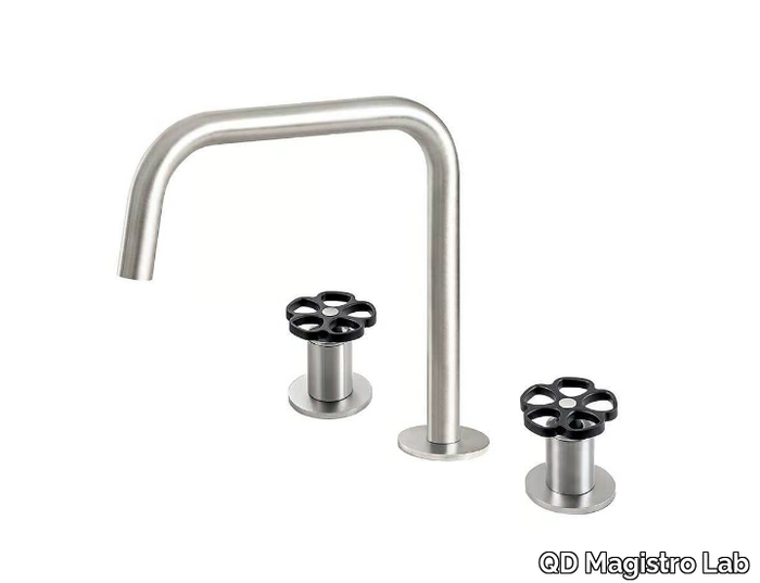 FLORA 6310038F - 3 hole countertop washbasin mixer _ QD Magistro Lab