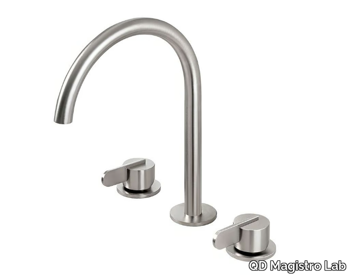 SWING 5910036 - 3 hole countertop washbasin mixer _ QD Magistro Lab