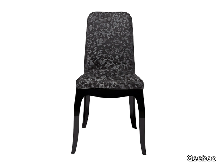 B.B. CHAIR TRIANGULAR BLACK - Polycarbonate chair _ Qeeboo