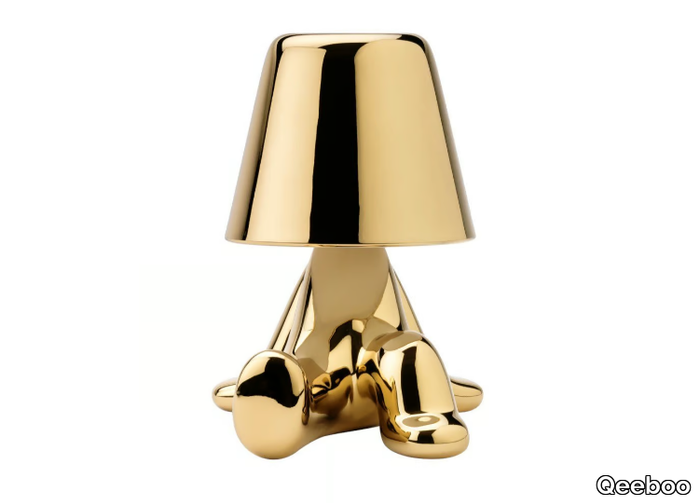 GOLDEN BROTHERS - BOB - LED cordless polycarbonate table lamp _ Qeeboo