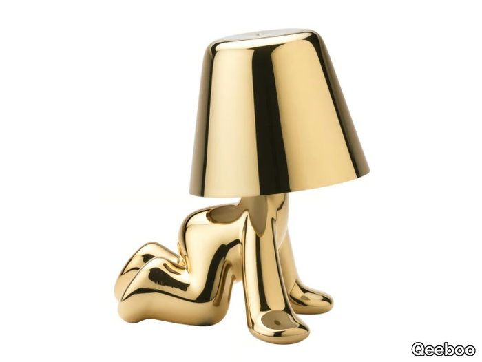 GOLDEN BROTHERS - RON - Cordless LED polycarbonate table lamp _ Qeeboo