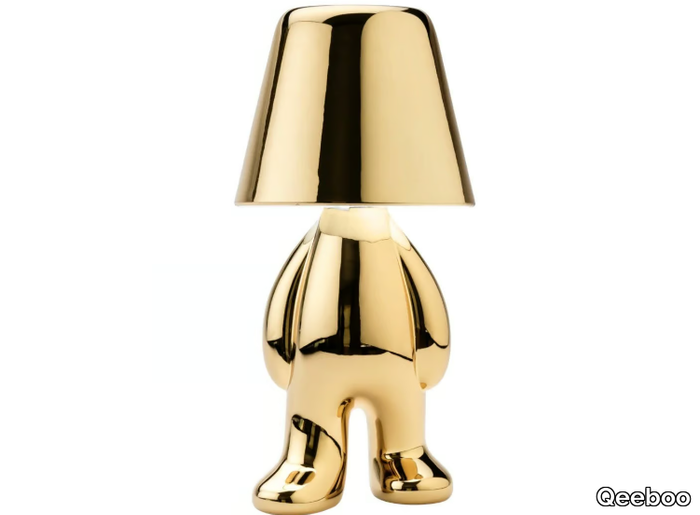 GOLDEN BROTHERS - TOM - Cordless LED polycarbonate table lamp _ Qeeboo