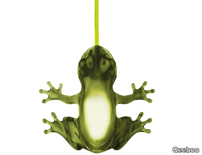 HUNGRY FROG - PMMA wall lamp / table lamp _ Qeeboo