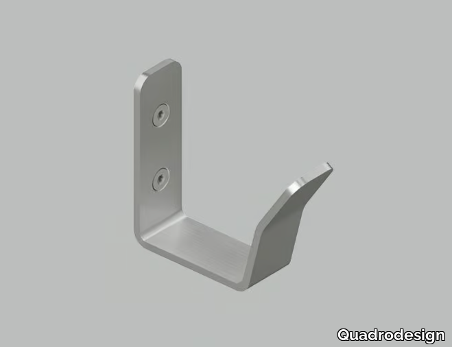 ECCETERA QA1101 - Steel towel hook _ Quadrodesign