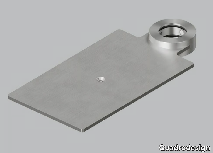 FFQT QA001 - Stainless steel soap dish for shower _ Quadrodesign