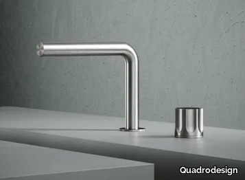 HB 15 07 - 2 hole countertop washbasin mixer _ Quadrodesign