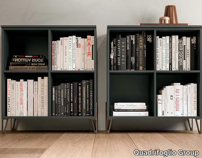 ZEFIRO - Open bookcase _ Quadrifoglio Group