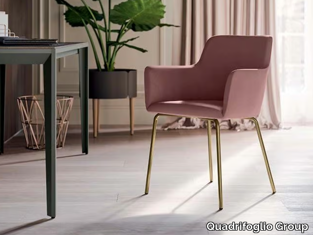 CITY - Upholstered chair _ Quadrifoglio Group