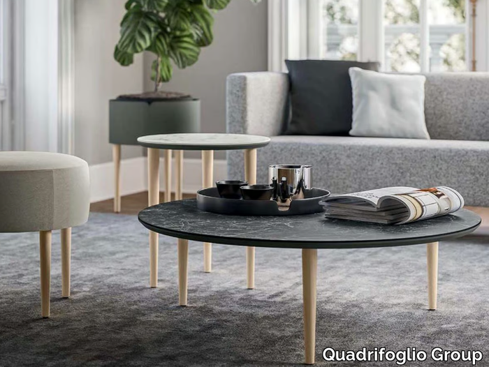 MELBOURNE - Round coffee table _ Quadrifoglio Group