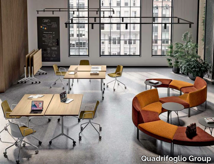 POP-UP - Folding meeting table _ Quadrifoglio Group