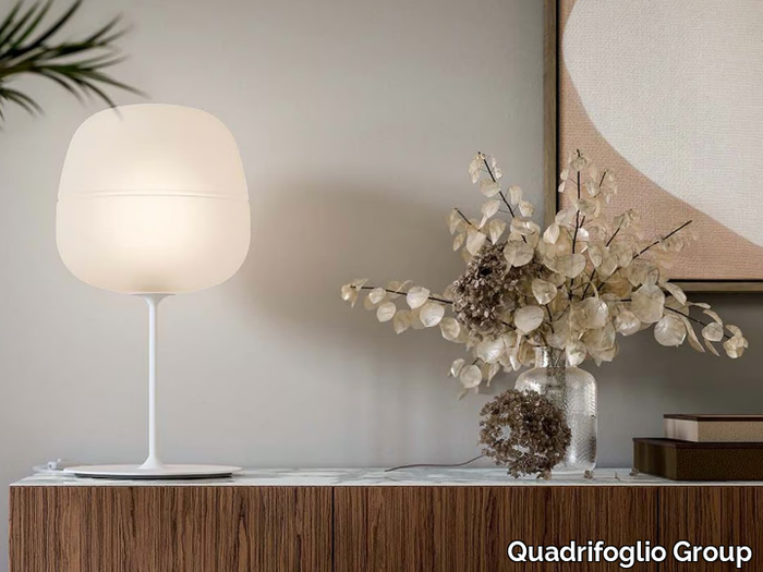 AFRA - Blown glass table lamp _ Quadrifoglio Group