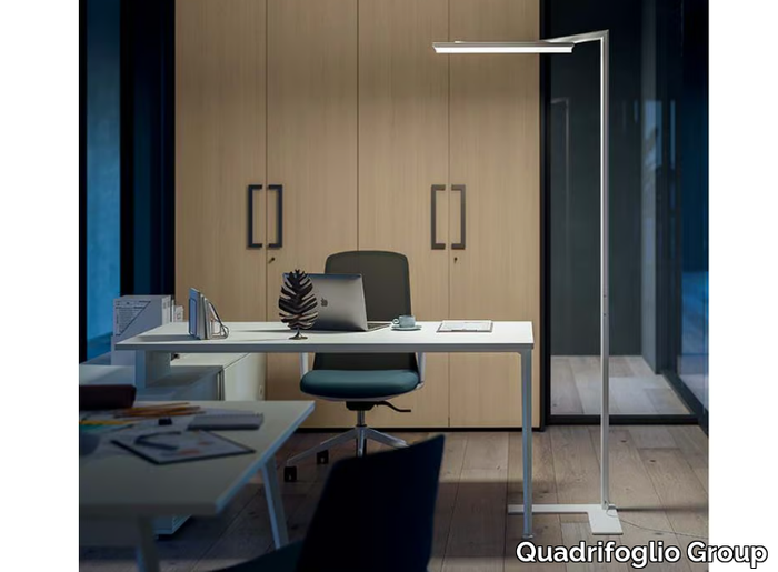 FLY - LED aluminium floor lamp _ Quadrifoglio Group