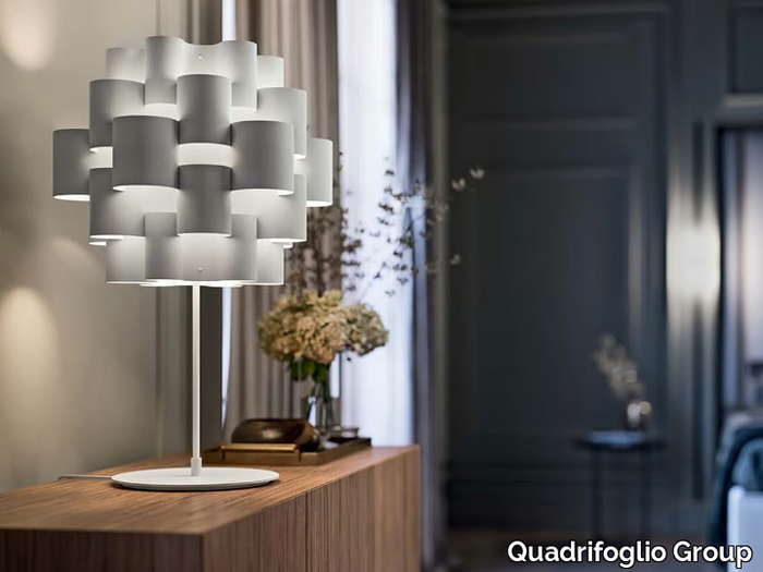 SUN - Fabric table lamp _ Quadrifoglio Group