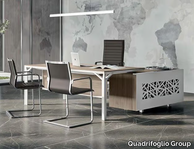 X8 - Executive desk _ Quadrifoglio Group