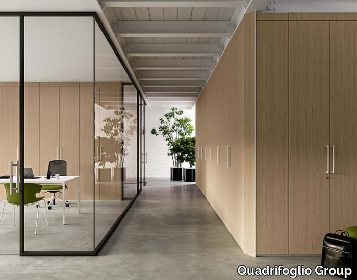 S1 - Movable wall / office storage unit _ Quadrifoglio Group