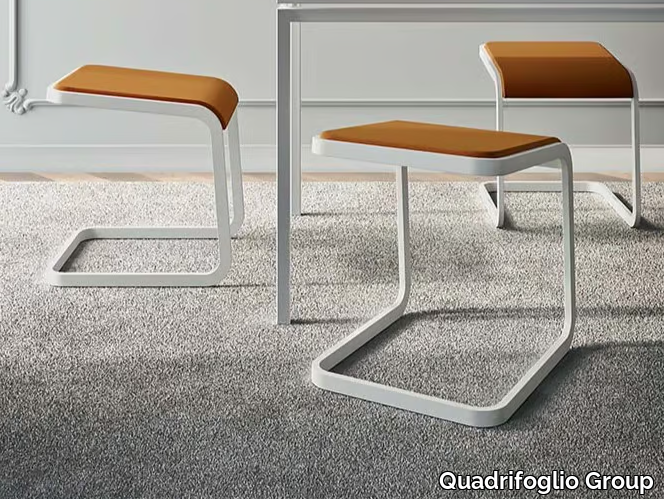 C-STOOL - Cantilever office stool _ Quadrifoglio Group