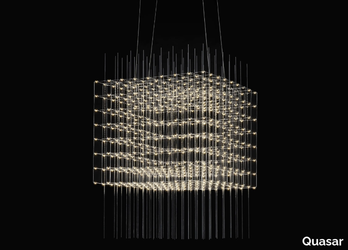 COSMOS SQUARE - LED metal pendant lamp _ Quasar