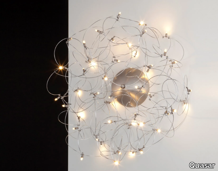 CURLED - LED metal wall light _ Quasar