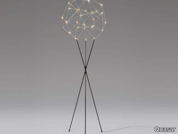 COSMOS GLOBE - LED metal floor lamp with tripod _ Quasar