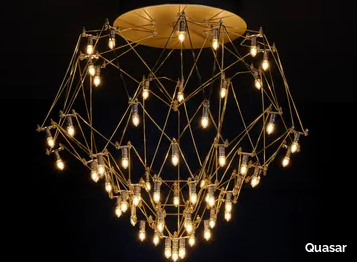 NOBILIS - LED metal ceiling lamp _ Quasar