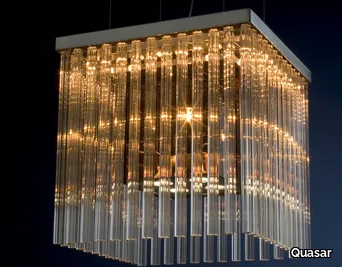 ALISTAIR 50 - Halogen glass pendant lamp _ Quasar