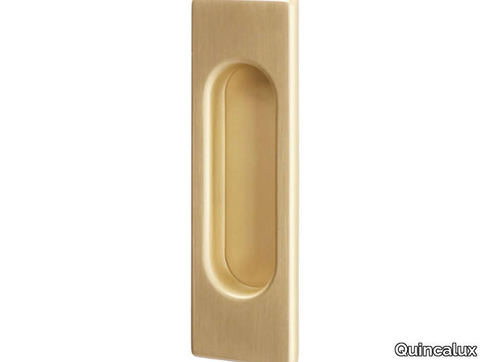 219-00 - Recessed brass door handle _ Quincalux