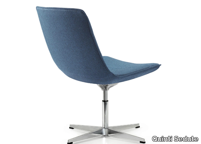 AMELIE - Swivel with 4-spoke base reception chair _ Quinti Sedute