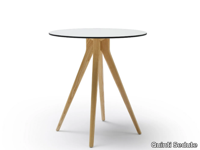 BILLY - Round HPL table _ Quinti Sedute