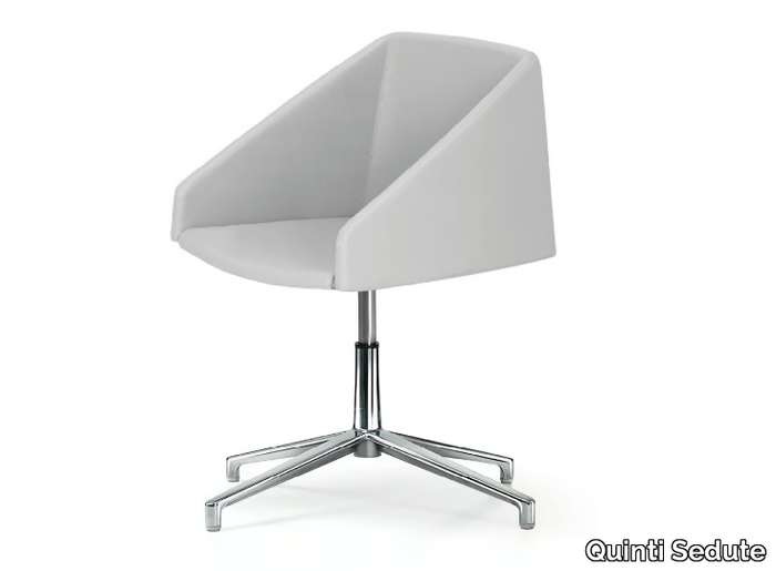 HYWAY - Swivel with 4-spoke base height-adjustable chair _ Quinti Sedute