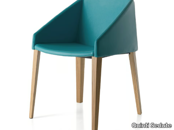 HYWAY - Upholstered chair with armrests _ Quinti Sedute