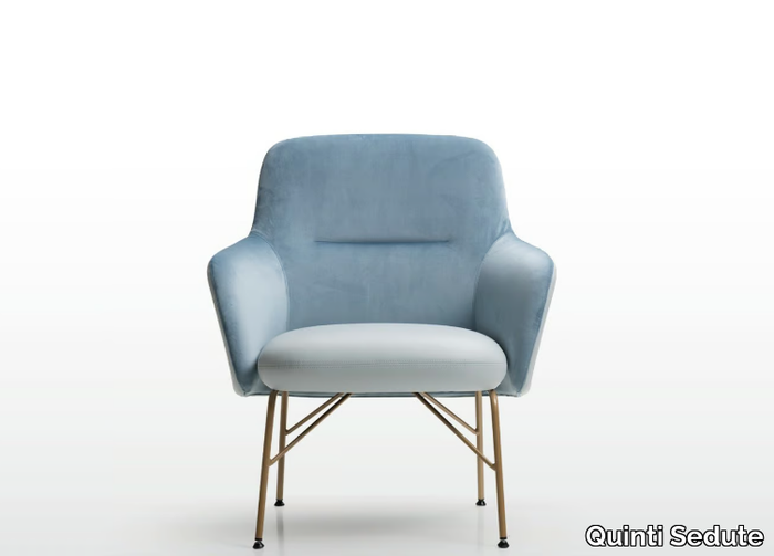 LEVEL - Armchair with armrests _ Quinti Sedute