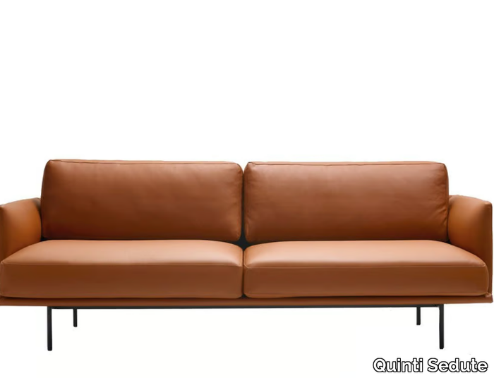 NEW YORK - Leather sofa _ Quinti Sedute