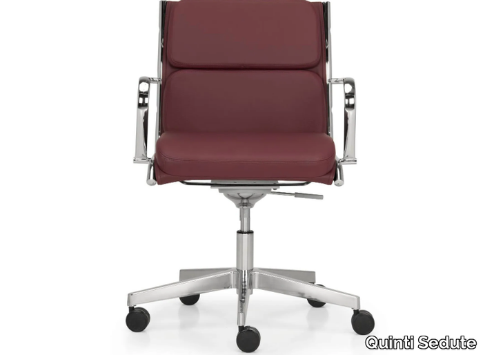 SEASON COMFORT - Height-adjustable office chair with armrests with 5-Spoke base _ Quinti Sedute