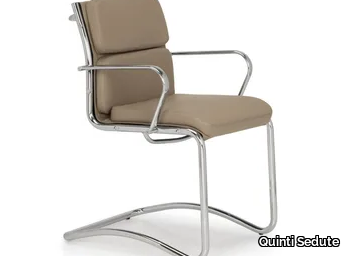 SEASON COMFORT - Cantilever chair with armrests _ Quinti Sedute