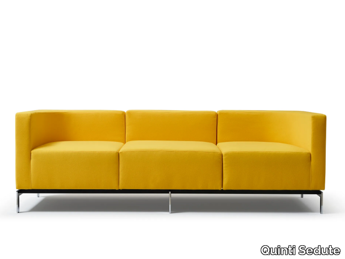 HUB - 3 seater sectional fabric sofa _ Quinti Sedute